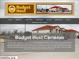 Sites similar to budgethostcameron.com