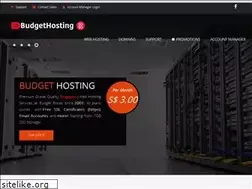Sites similar to budgethosting.com.sg