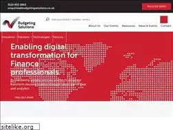 Sites similar to budgetingsolutions.co.uk
