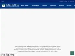 Sites similar to budgetmaldives.com
