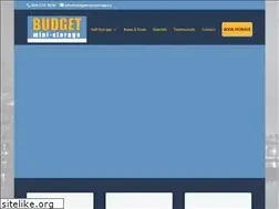 Sites similar to budgetministorage.ca