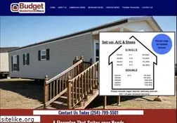 Sites similar to budgetmobilehomeswaco.com