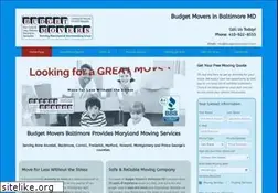 Sites similar to budgetmoversinc.com
