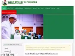 Sites similar to budgetoffice.gov.ng