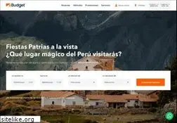 Sites similar to budgetperu.com