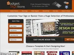 Sites similar to budgetsignstore.com