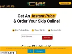 Sites similar to budgetskipsdirect.co.uk