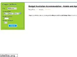Sites similar to budgetstay.com.au