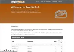 Sites similar to budgettarife.ch