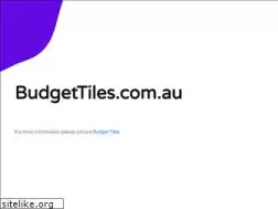 Sites similar to budgettiles.com.au
