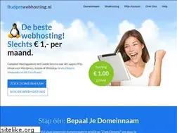 Sites similar to budgetwebhosting.nl
