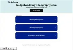 Sites similar to budgetweddingvideography.com