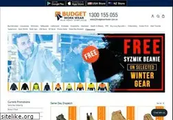 Sites similar to budgetworkwear.com.au