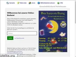 Sites similar to buecherei-haimhausen.de