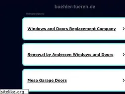 Sites similar to buehler-tueren.de