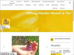 Sites similar to buendnis-mensch-und-tier.de
