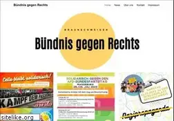 Sites similar to buendnisgegenrechts.net