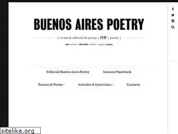 Sites similar to buenosairespoetry.com