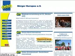 Sites similar to buerger-europas.de