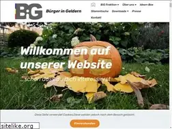 Sites similar to buerger-in-geldern.de