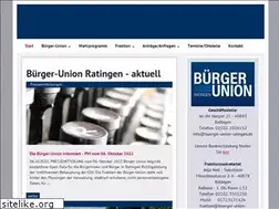 Sites similar to buerger-union-ratingen.de
