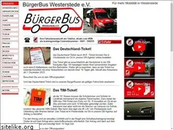 Sites similar to buergerbus-westerstede.de
