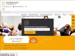 Sites similar to buergerdialog-stromnetz.de