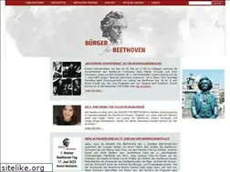 Sites similar to buergerfuerbeethoven.de