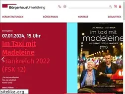 Sites similar to buergerhaus-unterfoehring.de