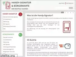 Sites similar to buergerkarte.at