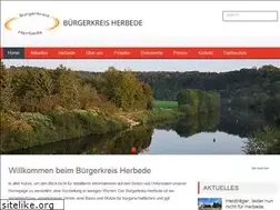Sites similar to buergerkreis-herbede.de