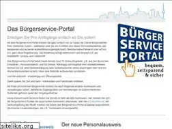 Sites similar to buergerserviceportal.de