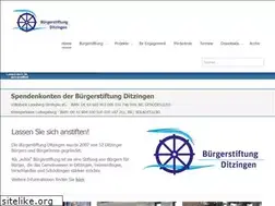 Sites similar to buergerstiftung-ditzingen.de