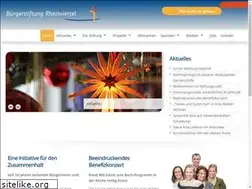 Sites similar to buergerstiftung-rheinviertel.de