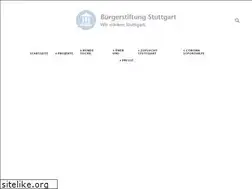 Sites similar to buergerstiftung-stuttgart.de