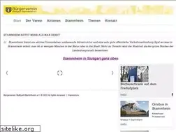 Sites similar to buergerverein-stammheim.de