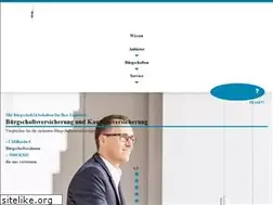Sites similar to buergschaft24.de