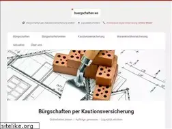 Sites similar to buergschaften.ws