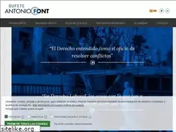 Sites similar to bufeteantoniofont.com
