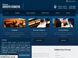 Sites similar to bufetearroyoromero.es