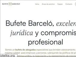 Sites similar to bufetebarcelo.com