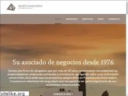 Sites similar to bufetecandanedo.com