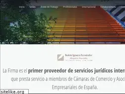 Sites similar to bufetefernandez.com
