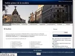 Sites similar to bufetegomezdelaescalera.es
