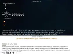 Sites similar to bufetenavarro.es
