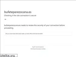 Sites similar to bufeteperezocana.es