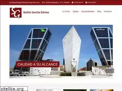 Sites similar to bufetesanchogomez.com
