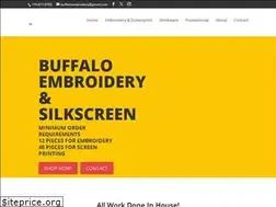 Sites similar to buffaloembroidery.com