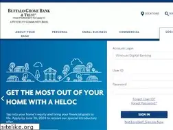 Sites similar to buffalogrovebank.com
