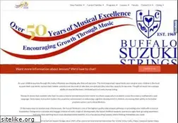 Sites similar to buffalosuzukistrings.org